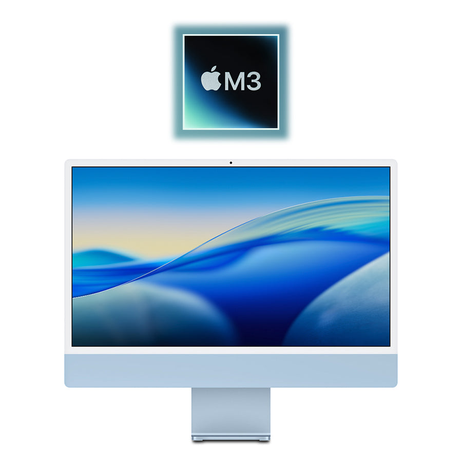 2023 Apple M3 iMac 24" 4.05GHz/8GB/256GB SSD 10-Core GPU (Blue) 5QRQ3LL/A