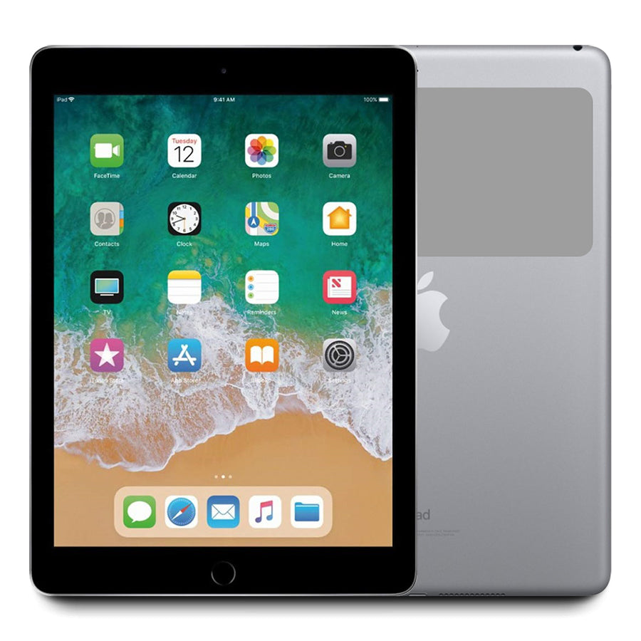 2018 Apple iPad 6 32GB WiFi Only 9.7" (Space Gray/Etching) - A1893