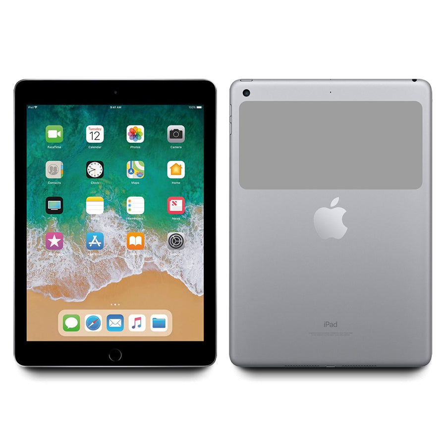 2018 Apple iPad 6 32GB WiFi Only 9.7" (Space Gray/Etching) - A1893