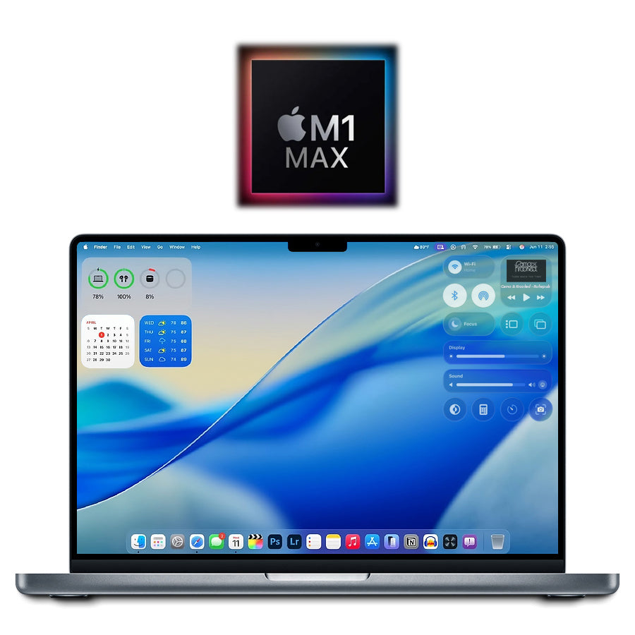 2021 Apple M1 Max MacBook Pro 16.2" 3.20GHz/32GB/512GB SSD 24-Core (Space Gray) - A2485