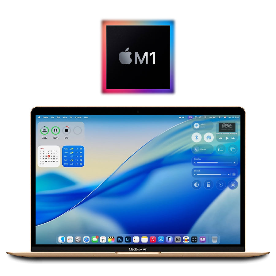 2020 Apple M1 MacBook Air 13" 3.20GHz/8GB/1TB SSD 8-Core GPU - (Gold) A2337