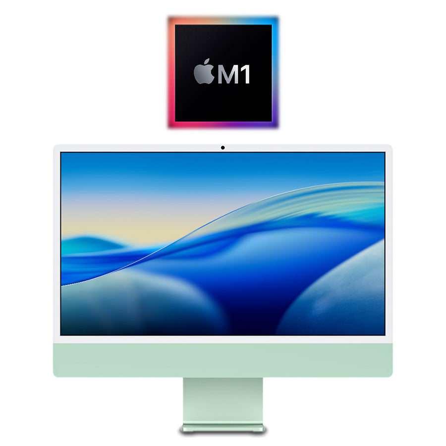 2021 Apple M1 iMac 24" 3.20GHz/16GB/512GB SSD 8-Core GPU - (Green) A2438