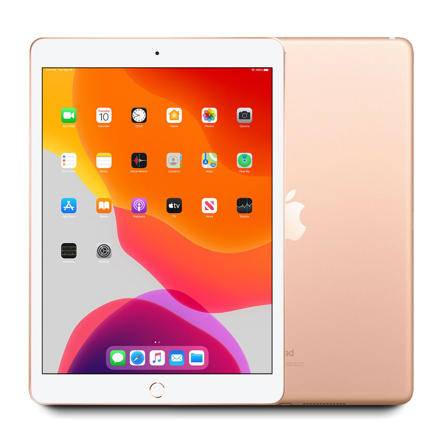 2019 Apple iPad 7 90%+ Battery 128GB Cellular 10.2" (Gold) A2200