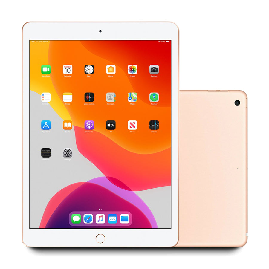 2019 Apple iPad 7 90%+ Battery 128GB Cellular 10.2" (Gold) A2200