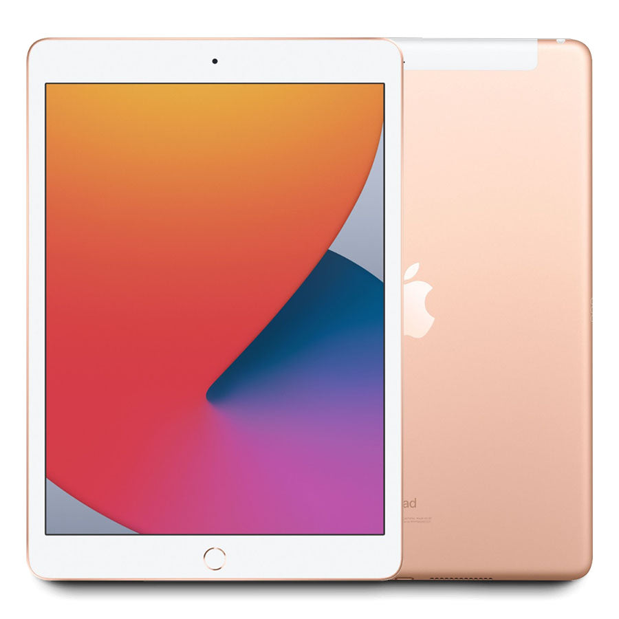 2020 Apple 90%+ Battery iPad 8 32GB WiFi/Cellular 10.2" (Gold) A2428