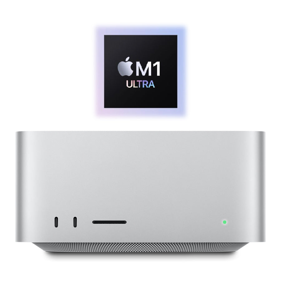 2022 Apple M1 Ultra Mac Studio 3.20GHz/128GB/2TB SSD 64-Core GPU - (Silver) A2615