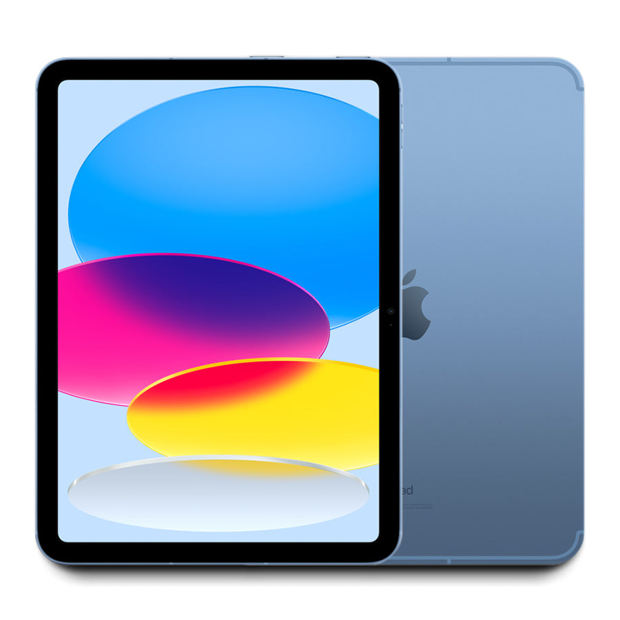 2022 Apple iPad 10 90%+ Battery 64GB WiFi/Unlocked 10.9" (Blue) A2757
