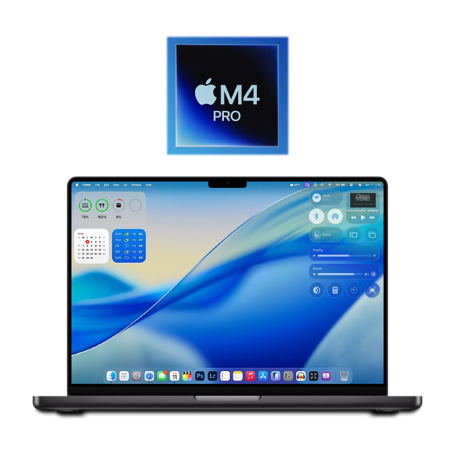 2024 Apple M4 Pro MacBook Pro 14.2" 4.50/24GB/512GB SSD 16-Core (Black) - A3401
