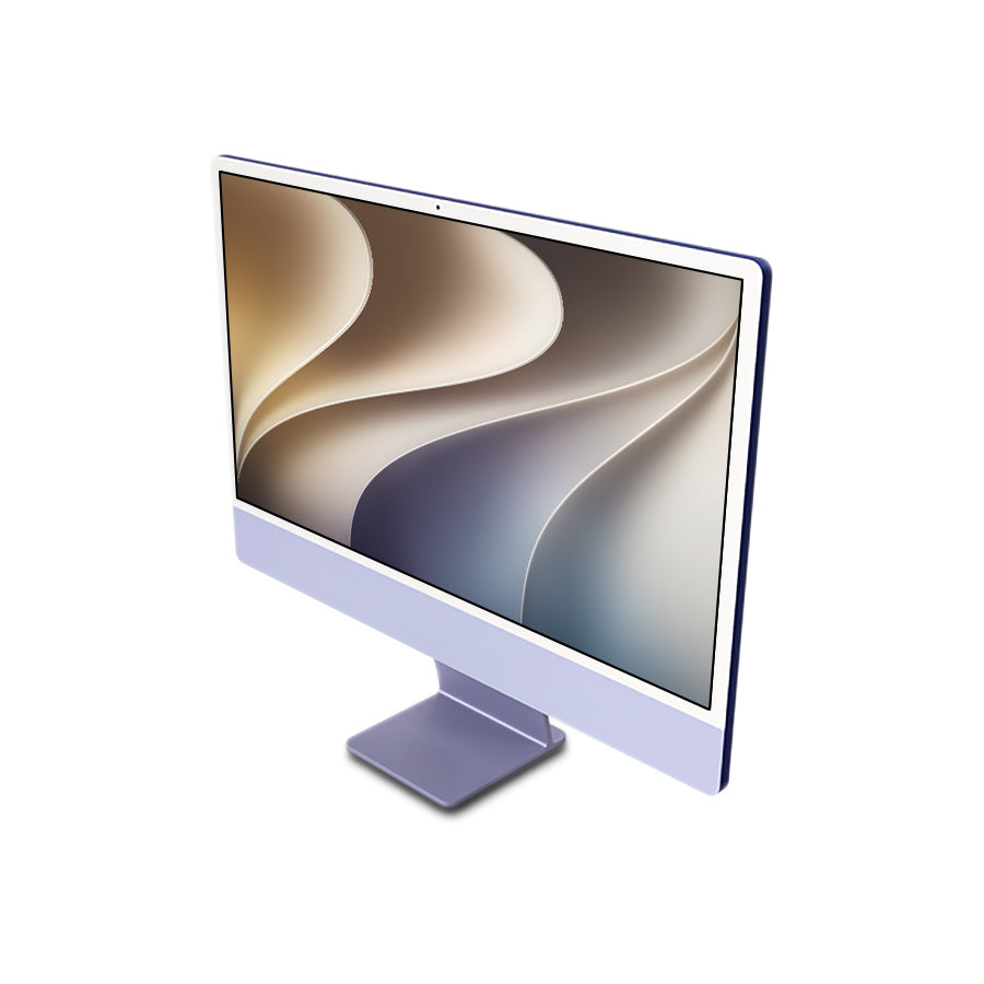 2021 Apple M1 iMac 24" 3.20GHz/8GB/256GB SSD 8-Core GPU (Purple) - A2438