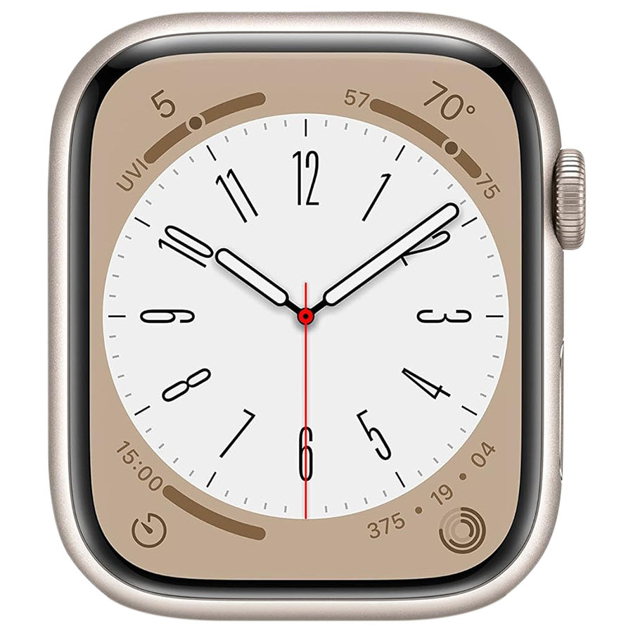 2022 Apple Watch Series 8 45mm Cellular Starlight Aluminum - (Renewed)