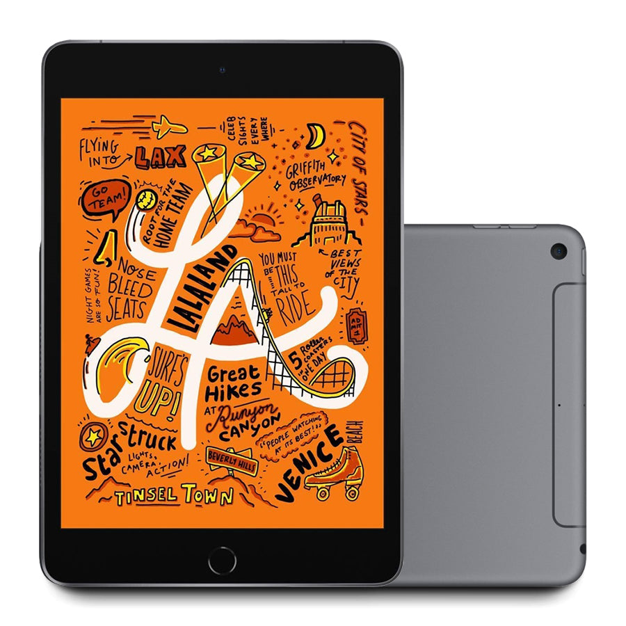 2019 Apple iPad Mini 5 7.9" Display 64GB Storage - Space Gray (Renewed)